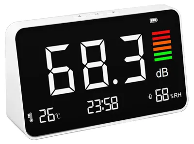 Zdjęcie produktu dla Cyfrowy miernik decybeli z podświetleniem i wyświetlaczem LCD