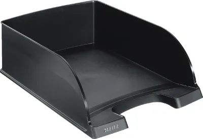 Produktbild von Leitz - Letterbox Leitz Plus Jumbo A4 Black | 1 Stück | 4 Stück