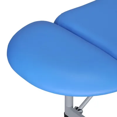 Produktbild von Habys Hintere Ablage für Chiro Ultralux 19 | Liegenverlängerung um 26 cm | Ergonomisch & Komfortabel | Vinyl Flex Polsterung | Blau
