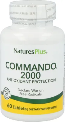 Produktbild von Natures Plus Commando 2000 60 Tabletten