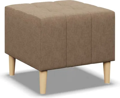 Produktbild von Sitzpouf für das Wohnzimmer 50 x 50 cm, Braun