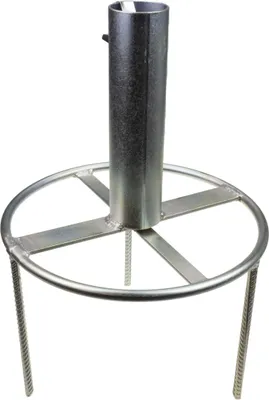 Immagine prodotto di STUBAI Portaombrelli Rasendorn 25 mm Ø, altezza 200 mm, 1000 g – robusto supporto per ombrelloni da giardino e prato | inseribile senza attrezzi | stabile e mobile per giardino, spiaggia e campeggio