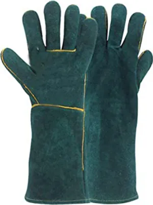 Produktbild von Anti-Biss-Handschuhe für Haustiere, Vollfutter, Vollleder, erweiterte Anti-Kratz-Vollleder-Schweißbehandlung, 14 Zoll