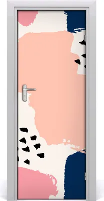 Produktbild von Tulup Türaufkleber 75x205 cm Dekorative Aufkleber Selbstklebend Wasserdichte Tapete Abnehmbar Schlafzimmer Wohnzimmer Wohnkultur - abstrakt