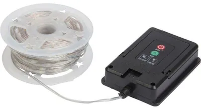 Immagine prodotto di Ghirlanda solare - SMART SOLAR - 200 LED - Bianco freddo / Caldo