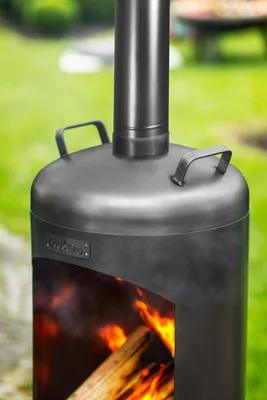 Zdjęcie produktu dla Kominek do grillowania Grill na węgiel drzewny Faro Cook King 40 x 158 cm czarny