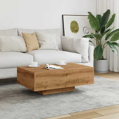Produktbild von "2026 Aktion"Couchtisch - CLORIS - Wohnzimmertisch - Robust und langlebig - Artisan-Eiche 85x55x31 cm Holzwerkstoff - NeuMöbel4367830
