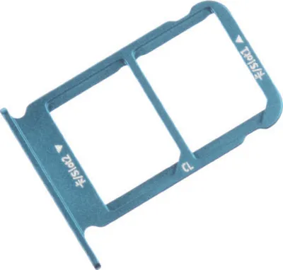 Produktbild von Für Huawei Honor 10 Sim Karten Tray Halter SKY Blau HellBlau