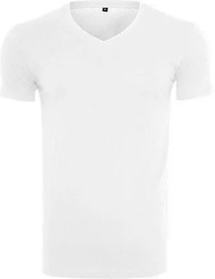 Immagine prodotto di Maglietta da uomo con scollo a V - Colore: Bianco - Taglia: M