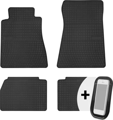 Immagine prodotto di Tappetini in gomma per auto Tappetini per auto su misura Set di 4 pezzi - adatto per Mercedes 190 W201 1982-1993