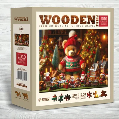 Image de HOLZSTADT Holzpuzzle Nnon medvdek 1010 dlko