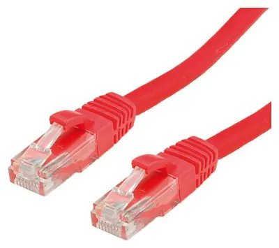 Imagen del producto de Cable de conexión Cat.6A (Clase EA) UTP, rojo, 10 metros