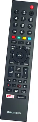 Produktbild von Originale Fernbedienung für Grundig TV Fernseher mit Netflix taste