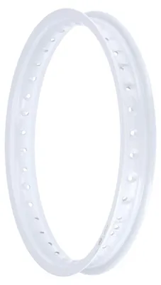 Immagine prodotto di Cerchio 1,60 x 16, cerchio in alluminio a 36 fori, verniciato, bianco
