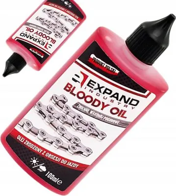 Productafbeelding van EXPAND CHAIN OIL BLOODY OIL 100ml: Kettingolie