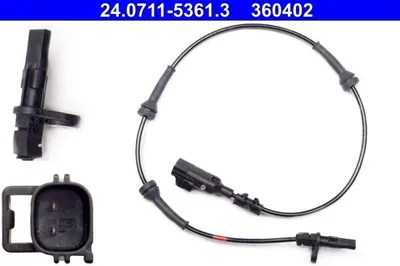 Produktbild von ATE ABS Sensor Raddrehzahl Hinten für LAND ROVER Range Rover Evoque (L538) 24.0711-5361.3