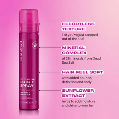 Produktbild von Lee Stafford - Beach Babe - Meersalz-Spray - Haarspray für einen Strandlook - 150 ml
