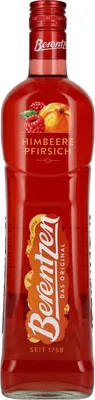 Produktbild von Berentzen Himbeere-Pfirsich | 16 % vol | 0,7 l