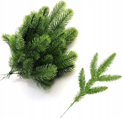 Produktbild von Yes Home Künstliche realistische Tannenzweige Weihnachtsdekoration