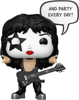 Obrázek produktu pro KISS POP! Sayings Vinyl Figur The Starchild(R&R All Night) 9 cm