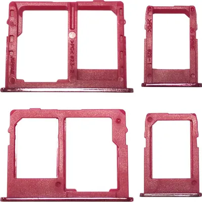 Immagine prodotto di Supporto per scheda SIM per Samsung Galaxy J4 Plus J415F 2018 Card Tray SD Rose Red