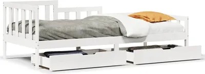 Produktbild von vidaXL Tagesbett mit Schubladen 90x190 cm Massivholz Kiefer