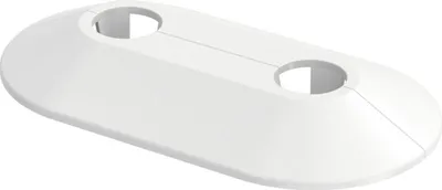 Immagine prodotto di Rosetta doppia Flamco RVD 50/15, 15 mm, bianca, 50 pezzi