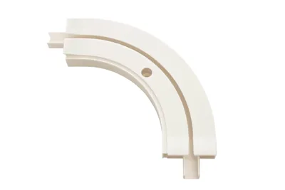 Produktbild von Gardinia Erkerbogen GE1 weiß 13,5/13,5 cm