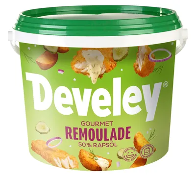 Immagine prodotto di Develey Remoulade 50 per cento gusto piccante fine secchio 5000g
