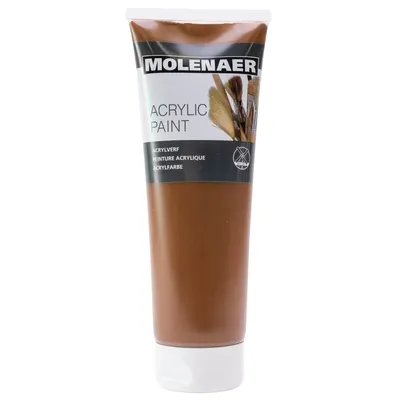Zdjęcie produktu dla Barva akrylová Creall Molenaer, 250 ml, hnědá