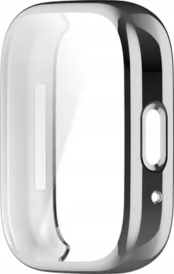 Produktbild von Bizon Case Watch Felipe Hülle für Xiaomi Redmi Watch 3 Active, silber