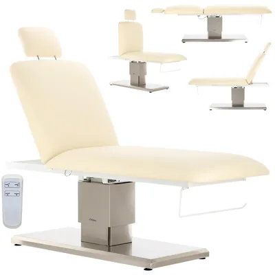 Image de Fauteuil électrique cosmétique pour salon de beauté pédicure réglable 2 actionneurs Jeremiah
