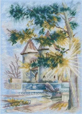 Produktbild von RTO Kreuzstich Set "Januar Sonne", Zählmuster, 22x30,5cm