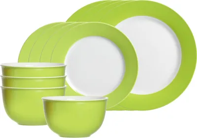 Produktbild von Ritzenhoff & Breker DOPPIO Basic-Set 12-teilig - Grün