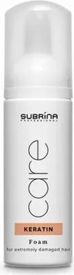 Pflegender Keratinschaum für stark geschädigtes Haar Subrina Professional Care Keratinschaum 150 ml