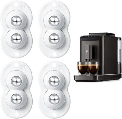 Produktbild von Drehbare 360 Grad Selbstklebe-Räder für Möbel, Küchen, Elektronik