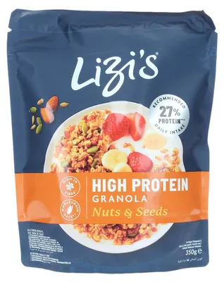 Produktbild von Lizi's Granola High Protein Nuts & Seeds 350g