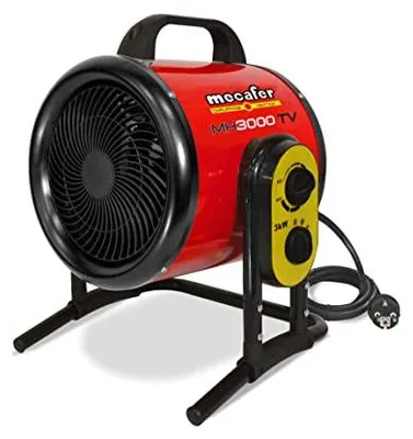 Mecafer mh3000vt – 3000W Turbo Heizlüfter für 40 m² – Produktbild 1
