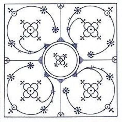 Obrázok produktu pre Ubrousky 24 x 24 cm – indická modrá