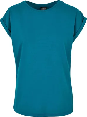 Produktbild von Urban Classics T-Shirt Damen Ladies Extended Shoulder Tee grün XXL