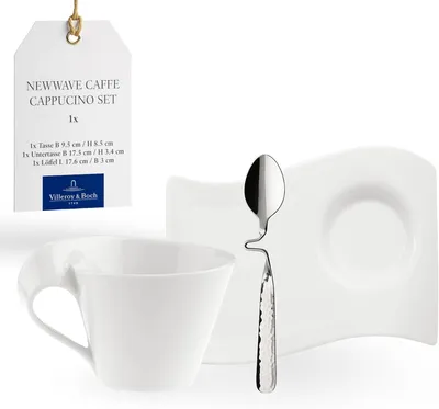Obrázek produktu pro Villeroy & Boch New Wave Cappuccino Set 3ks