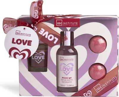 Zdjęcie produktu dla Zestaw upominkowy do kąpieli ze świecą IN LOVE BEAUTY