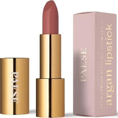 Produktbild von Paese Cosmetics Lipstick with Argan Oil, Bordeaux, 1 Farben, Färbung, Konditionierung, Feuchtigkeitsspendend, Frauen, Alkohol, 18 Monat( e)