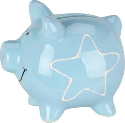 Zdjęcie produktu dla Ceramiczne pudełko na gotówkę PIG - mix wariantów lub kolorów