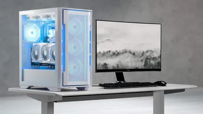 Immagine prodotto di COUGAR Custodia Uniface RGB, torre midi, bianco