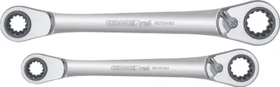 Produktbild von GEDORE red R07501002 Doppelringratschenschlüssel-Satz 63 diverse Schlüsselweiten 2-teilig, 3300900