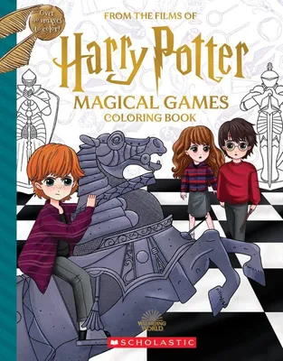 Produktbild von Magical Games Coloring Book (Harry Potter)
