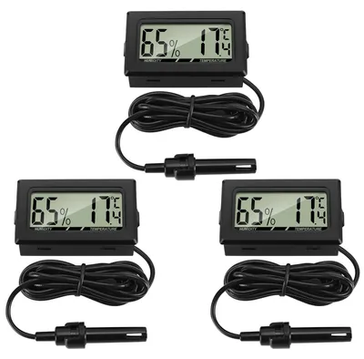 Produktbild von Thlevel Digital Thermometer Hygrometer Temperatur Luftfeuchtigkeitsmesser