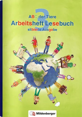 Produktbild von ABC der Tiere 3 - Arbeitsheft Lesebuch, silbierte Ausgabe