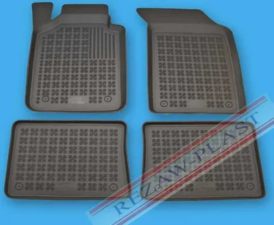 Produktbild von REZAW PLAST Fußmatten Set Gummi für RENAULT THALIA II (LU1/2) Vorne+Hinten